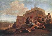 LAER, Pieter van Landscape with Morra Players sg china oil painting artist
